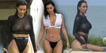 Jealous Much? Kim Kardashian Copies Kendall Jenner In Sheer,